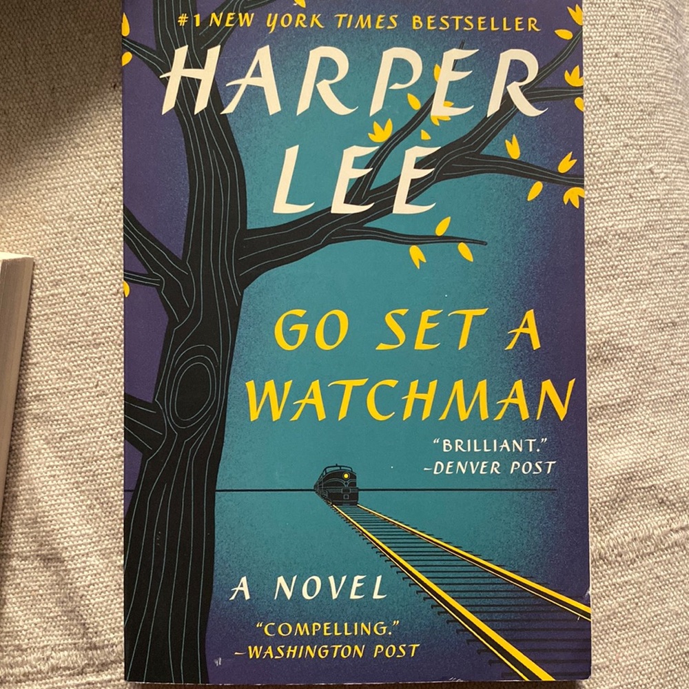 GO SET A WATCHMAN by Harper Lee 
"BRILLIANT."
-DENVER POST